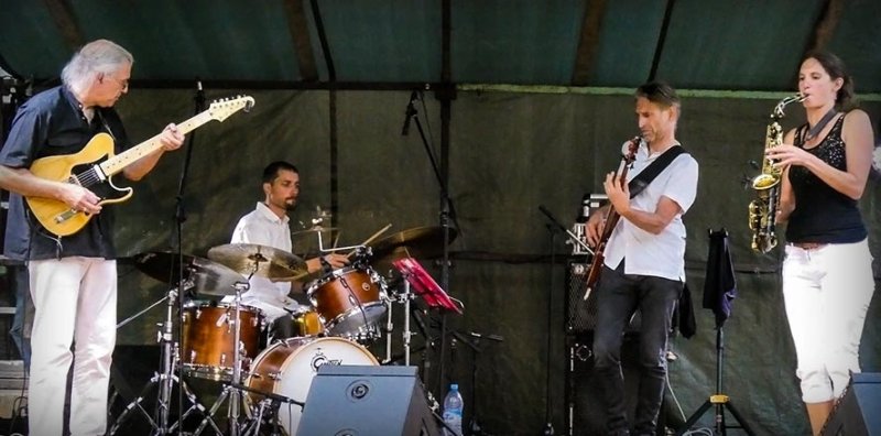 STA Jazz en représentation au 4e Festi'Val de Seine à l'abbaye d'Oigny